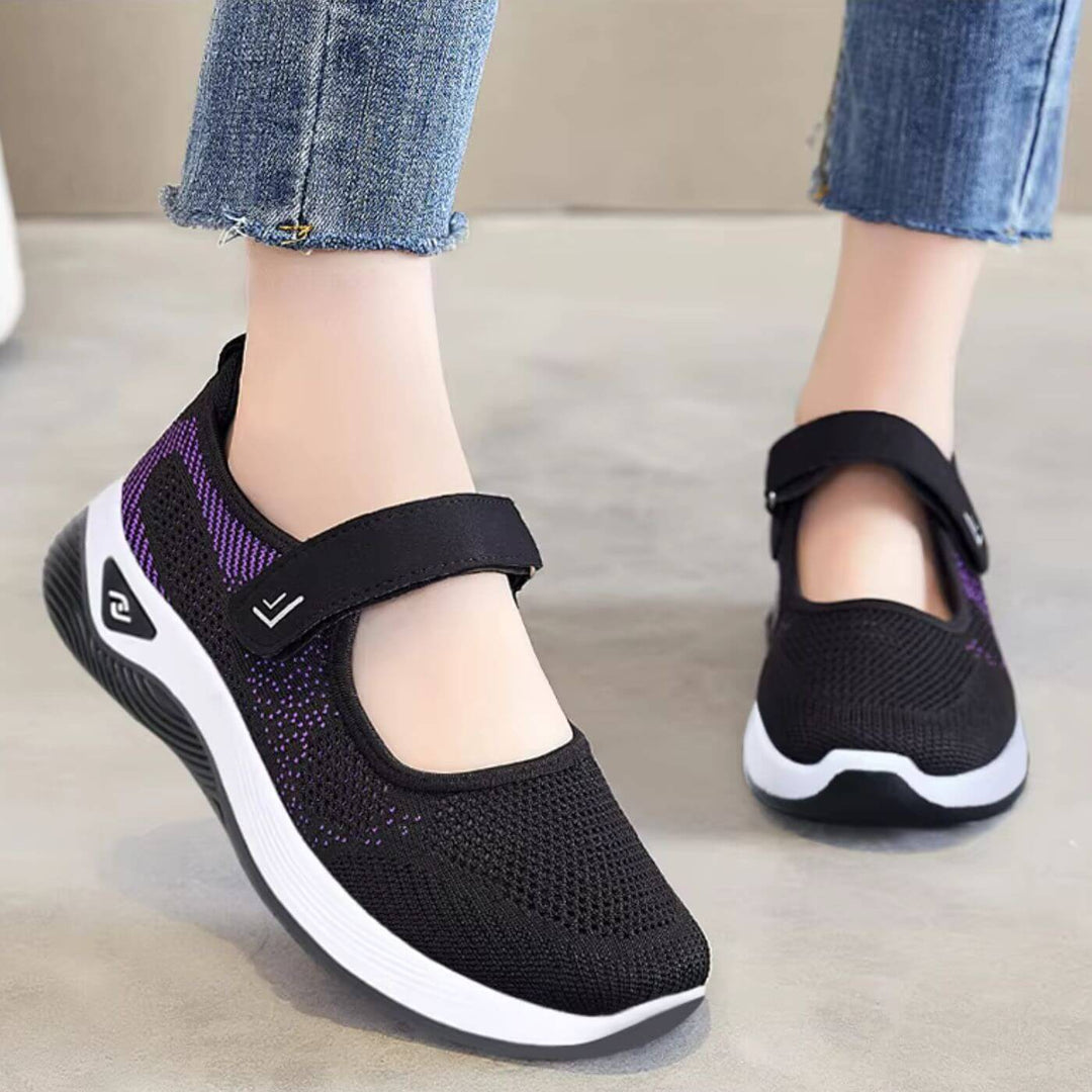 Lena - Andningsbara Mesh Ortopediska Sneakers