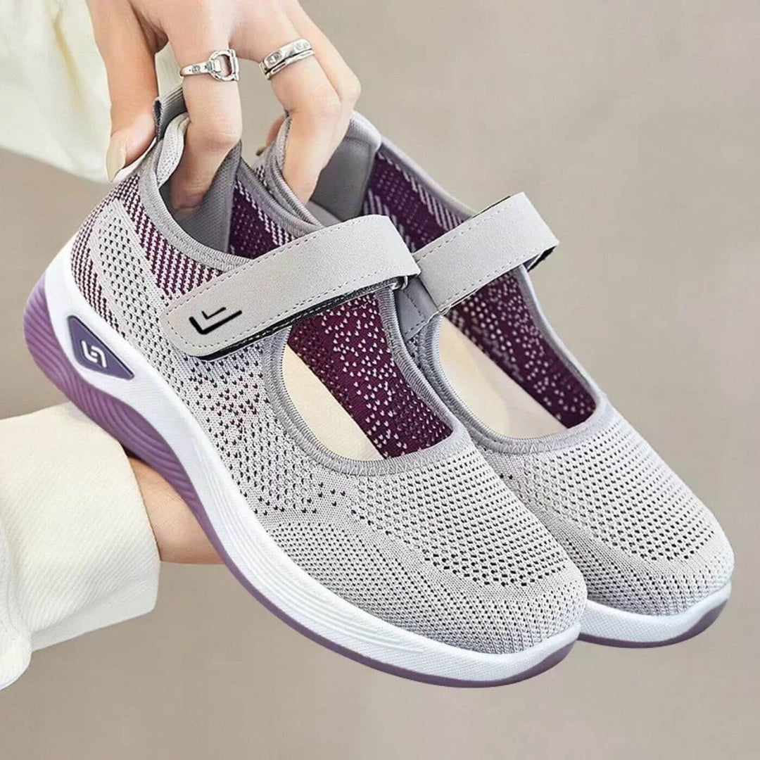 Lena - Andningsbara Mesh Ortopediska Sneakers