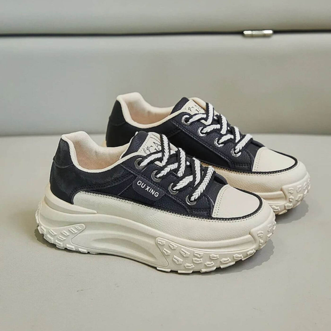 Mivora™ – Bekväma Sneakers med Hög Sula