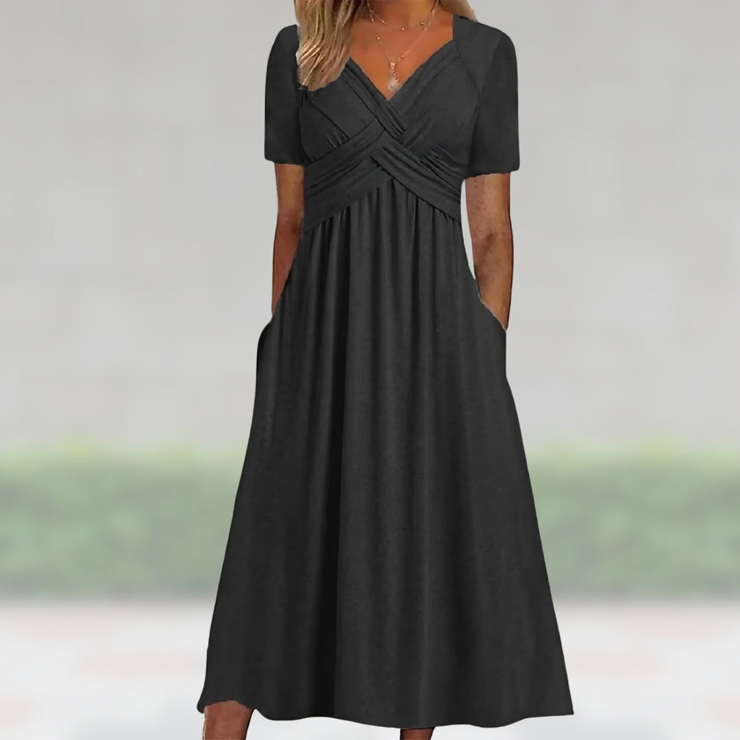 Nadia™ - Bekväm Maxi Klänning