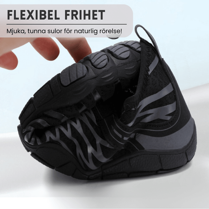 Solax Pro™ - Bekväma, Halkfria Barfotaskor